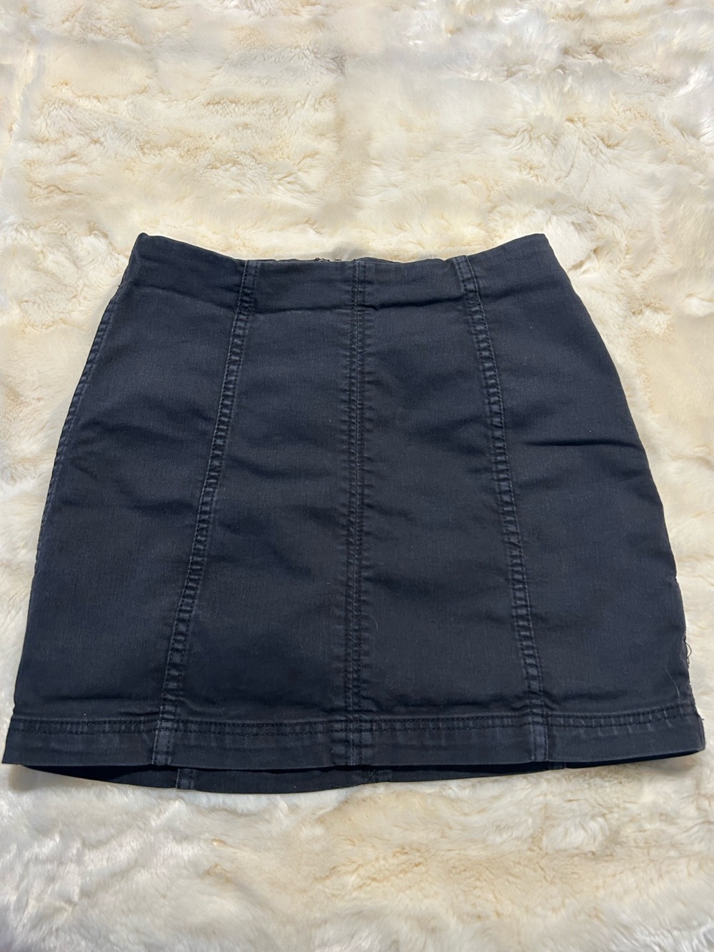 Free People Denim Mini Skirt